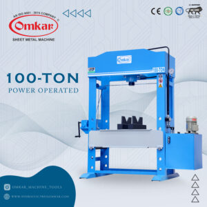 100 Ton H Type Power Operated Hydraulic Press