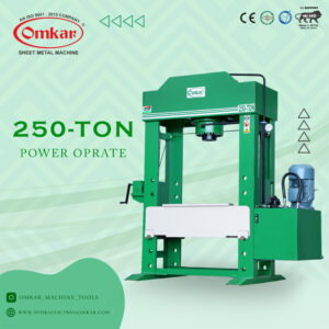 250 Ton Power Operated Hydraulic Press Machine
