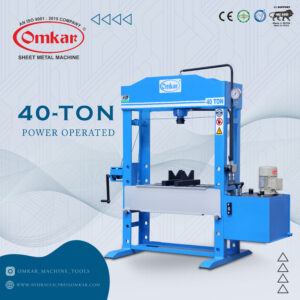 40 Ton H Type Power Operated Hydraulic Press