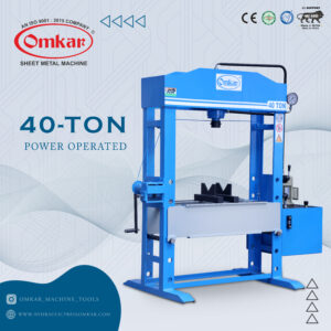 40 Ton H Type Hand Operated Hydraulic Press