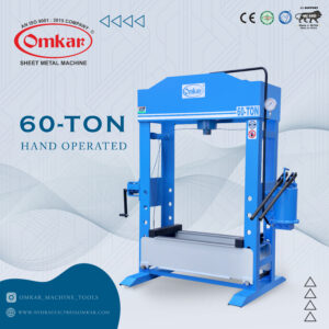 60 Ton H Type Hand Operated Hydraulic Press Machine